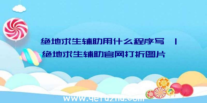 「绝地求生辅助用什么程序写」|绝地求生辅助官网打折图片